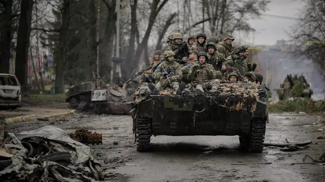 Военнослужащие ВСУ