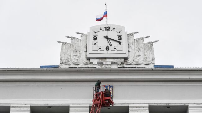 Здание администрации Бердянска