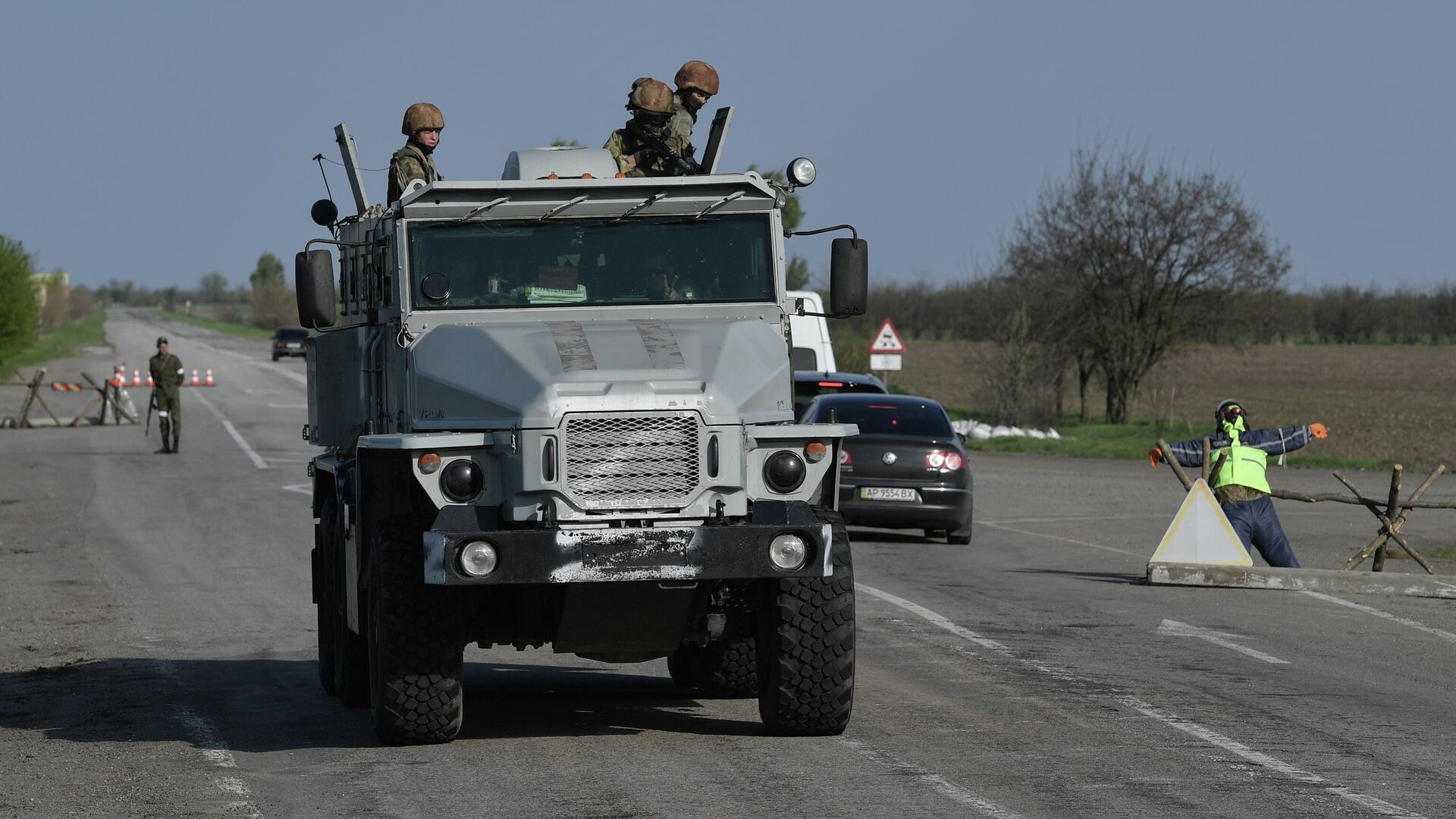 Военнослужащие ВС РФ в Энергодаре - РИА Новости, 1920, 17.08.2022