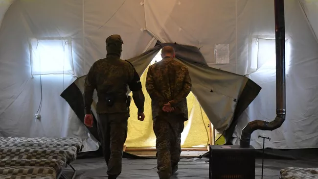 Пункт временного содержания украинских военнопленных