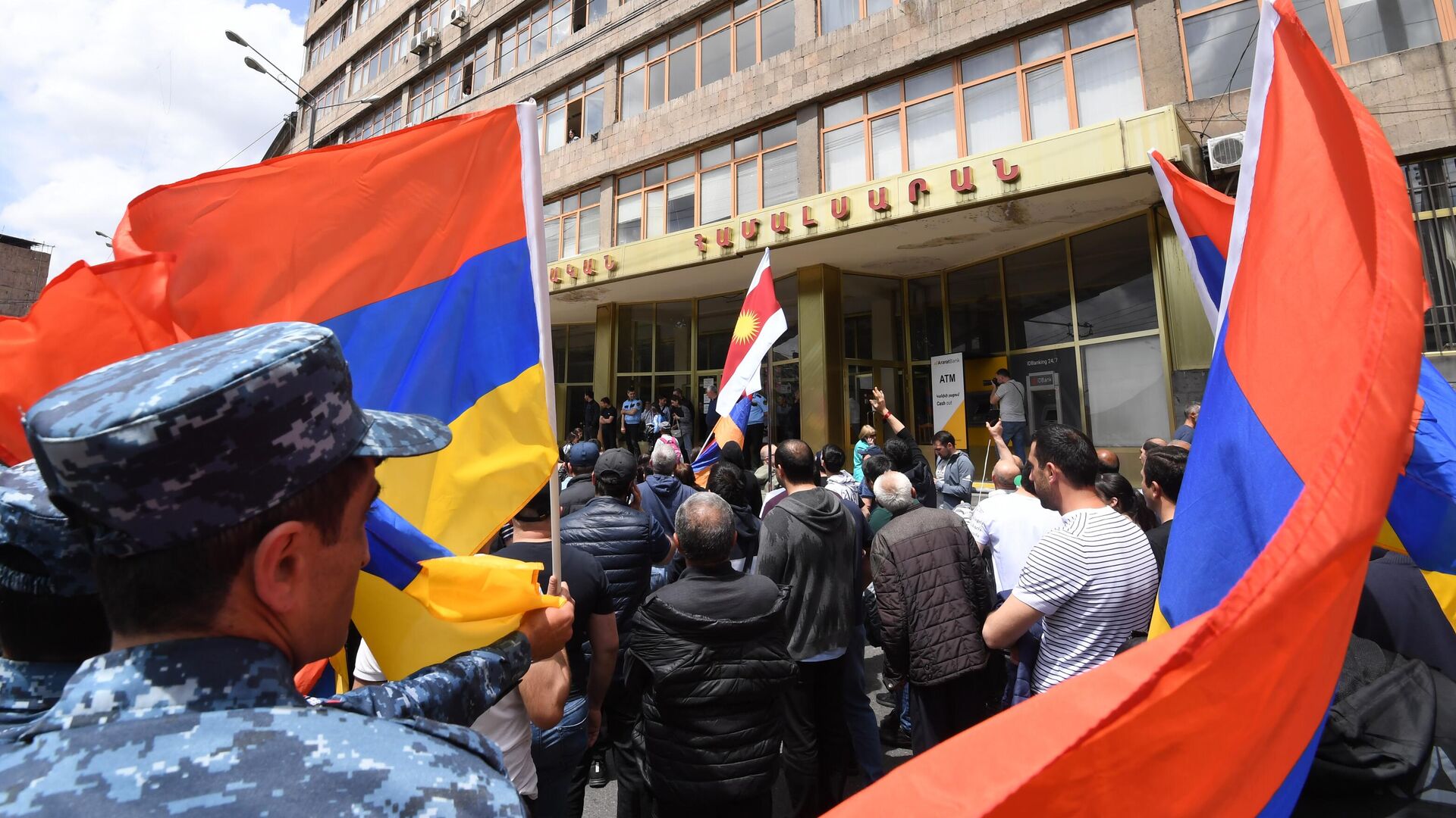 Митинг оппозиции в Ереване - РИА Новости, 1920, 04.05.2022