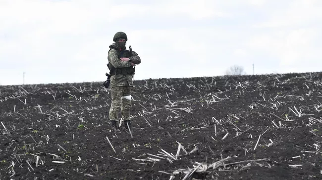 Работа разведгруппы Восточного военного округа на Харьковском направлении