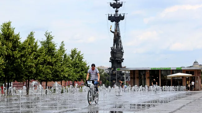 Благоустройство пешеходных зон на Садовом кольце