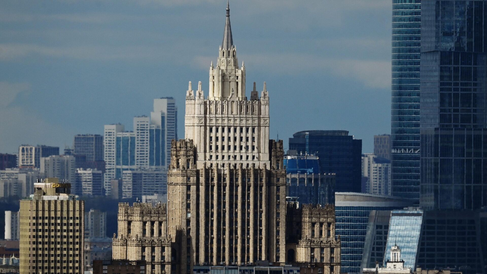 Здание Министерства иностранных дел РФ - РИА Новости, 1920, 06.09.2022