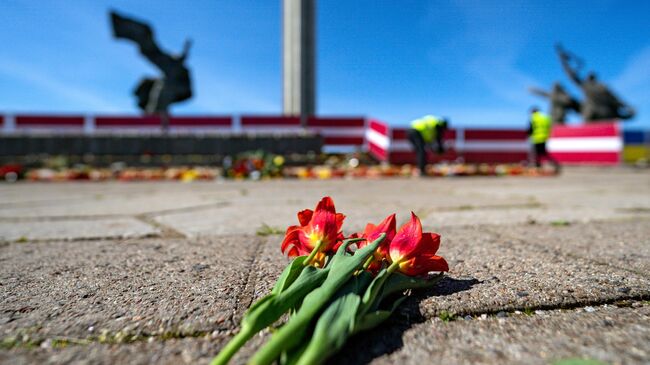 Празднование 77-й годовщины Победы в Великой Отечественной войне в Риге