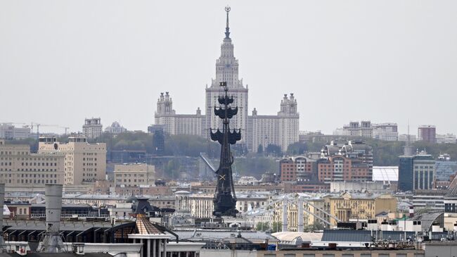 Вид на центр Москвы. Архивное фото