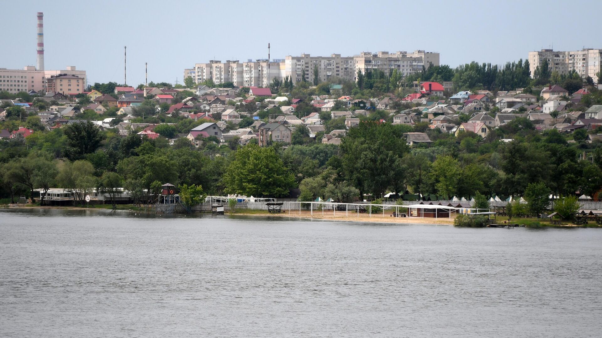 Вид на реку Днепр и Херсон - РИА Новости, 1920, 18.08.2022