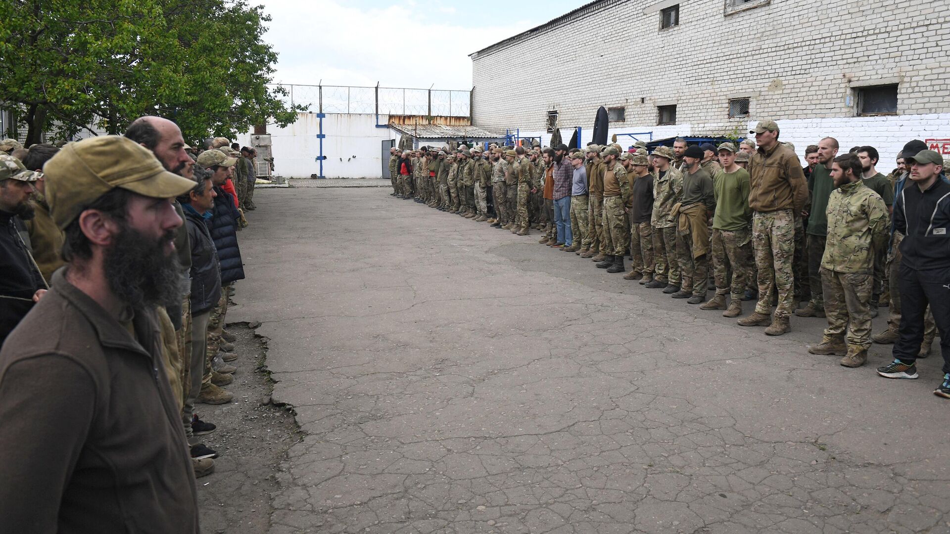 Украинские военнопленные  - РИА Новости, 1920, 24.07.2023