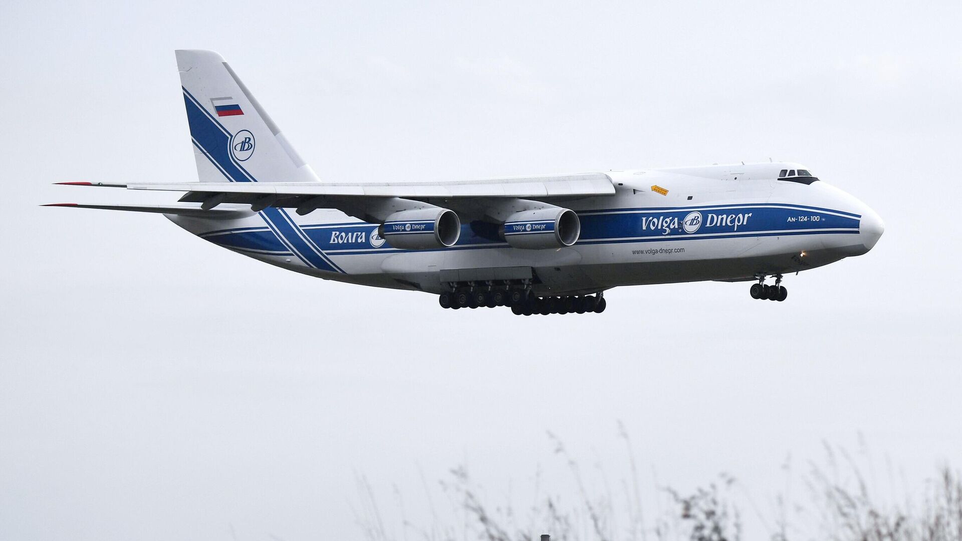 Самолет Ан-124 авиакомпании Волга-Днепр - РИА Новости, 1920, 29.06.2022