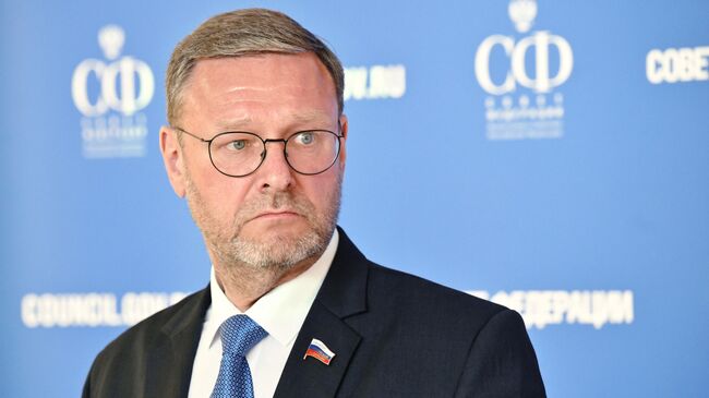Вице-спикер Совета Федерации РФ Константин Косачев 