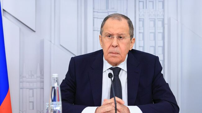 Министр иностранных дел РФ Сергей Лавров. Архивное фото