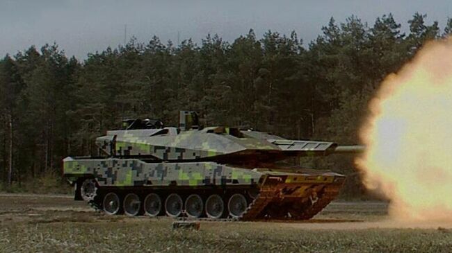 Перспективный немецкий танк KF51 Panther