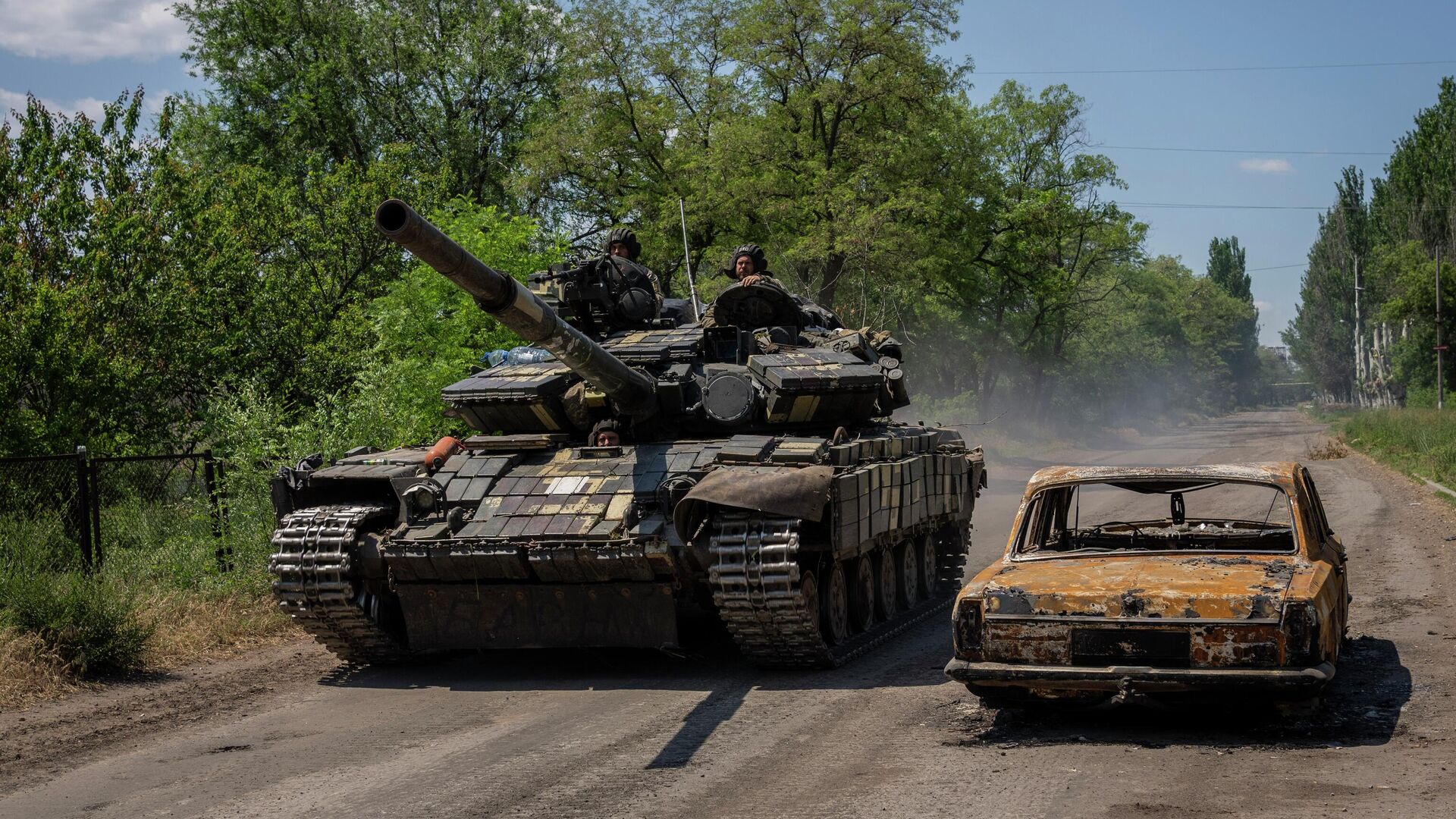 Украинские военные в Донбассе - РИА Новости, 1920, 03.07.2022