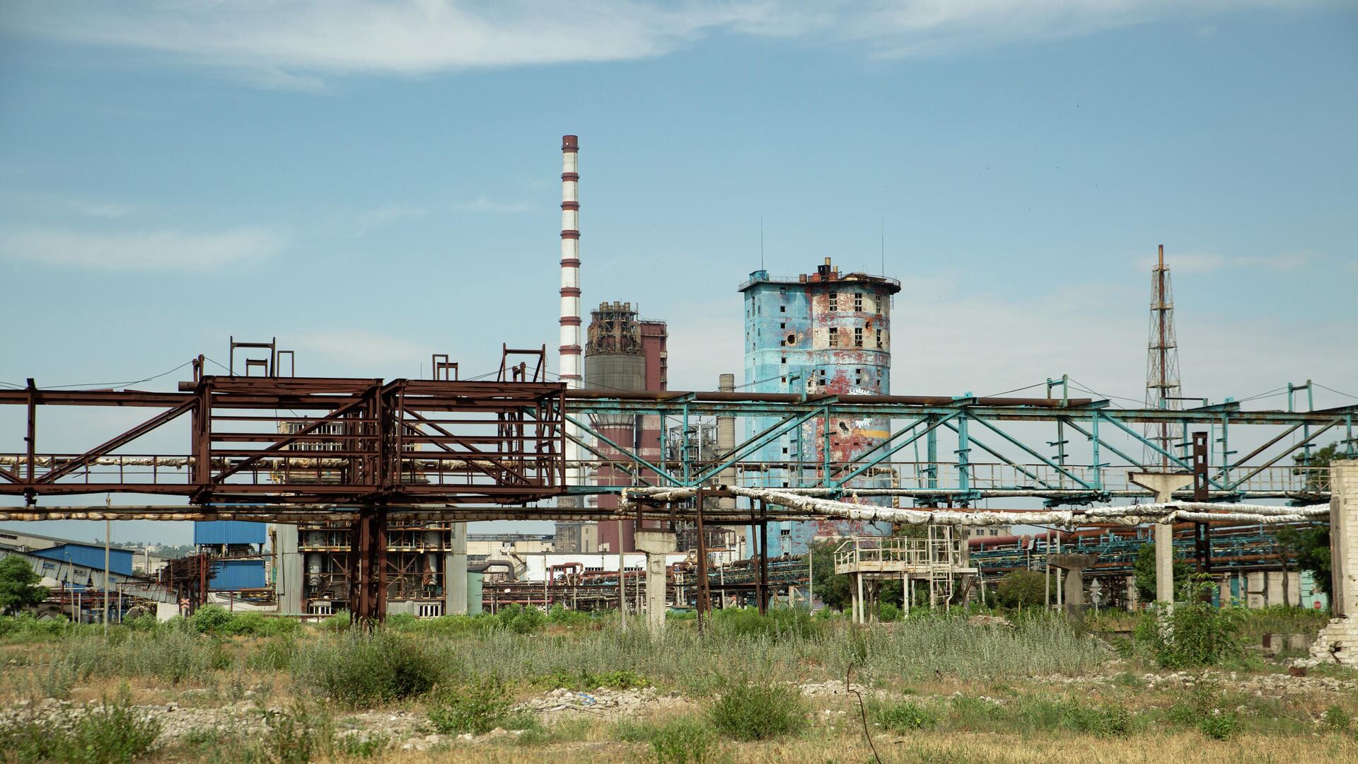 Территория завода Азот в Северодонецке - РИА Новости, 1920, 27.06.2022