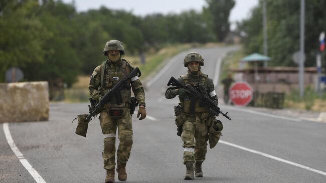 Военнослужащие ВС РФ в южном секторе специальной военной операции на Украине