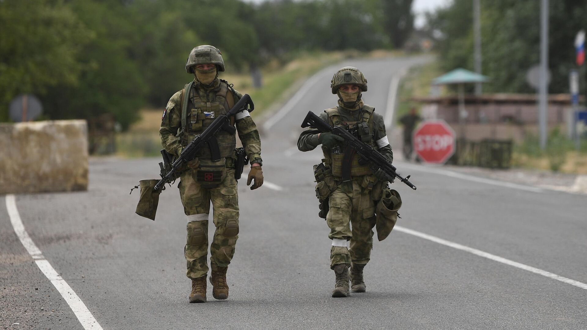 Военнослужащие ВС РФ в южном секторе специальной военной операции на Украине - РИА Новости, 1920, 01.07.2022