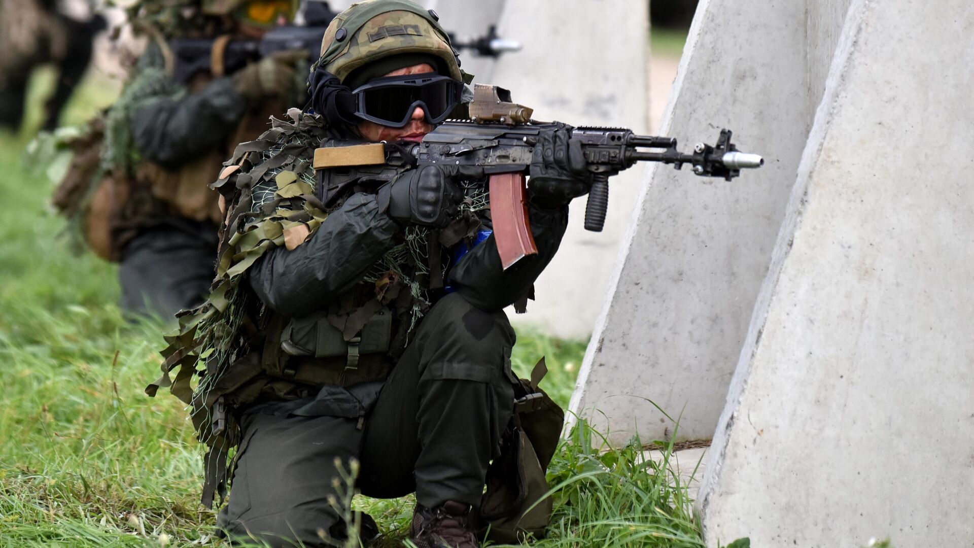 Военнослужащие во время совместных учений Украины и стран НАТО. Архивное фото - РИА Новости, 1920, 02.10.2023