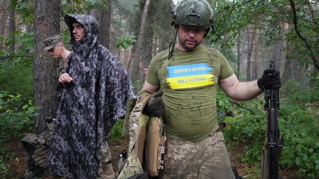 Украинские военнослужащие. Архивное фото