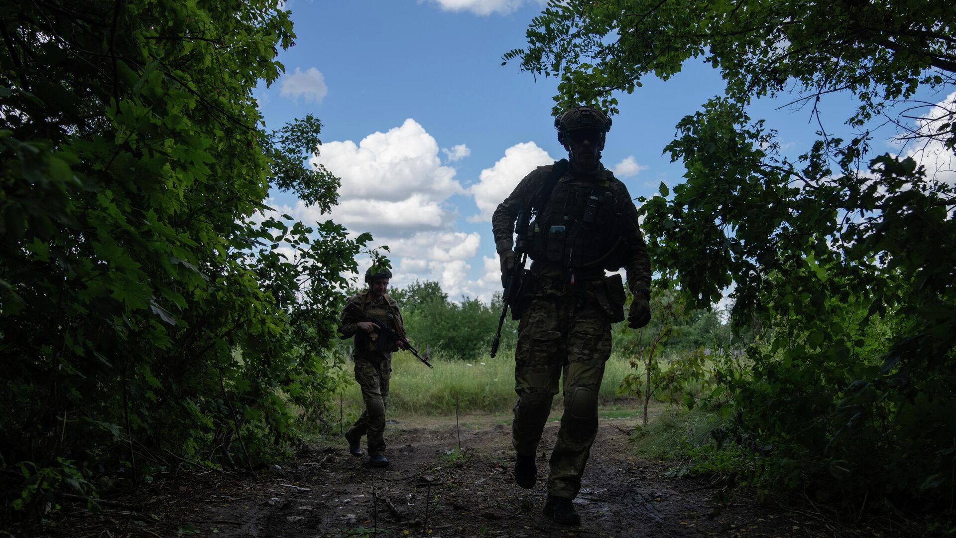 Украинские военнослужащие - РИА Новости, 1920, 14.06.2023