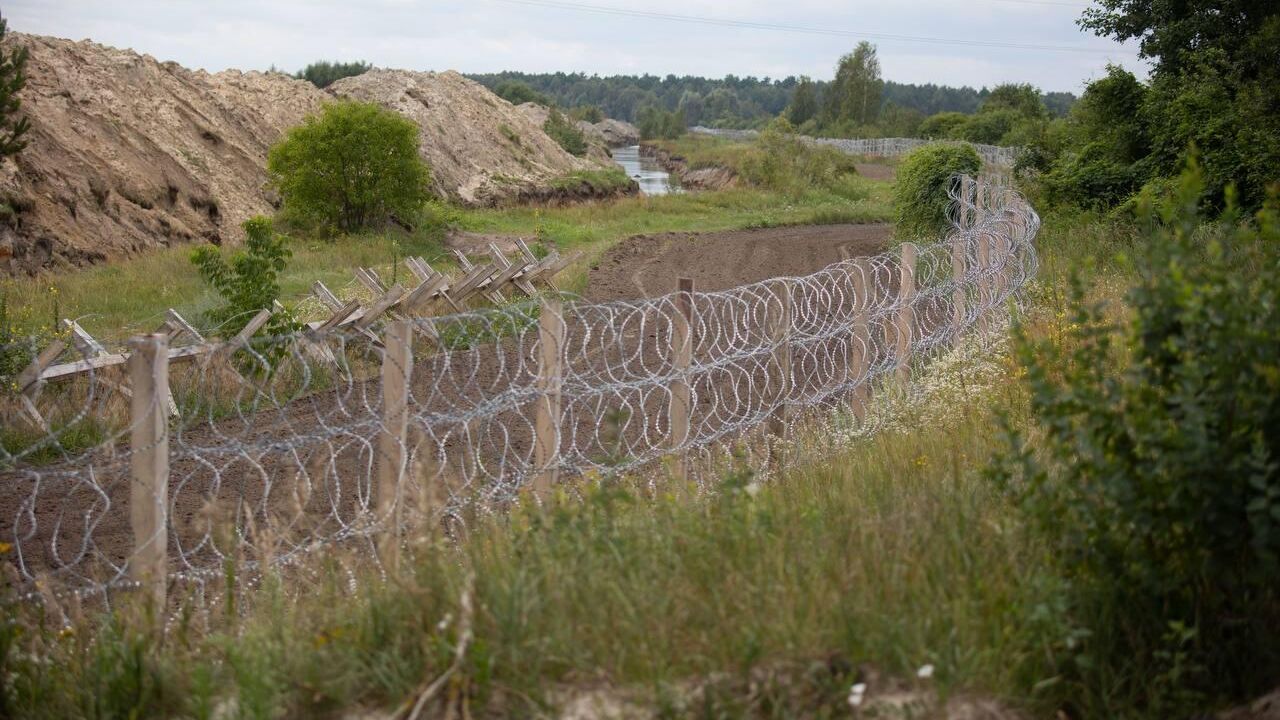 Фортификационное сооружение в расположенной на северо-западе Украины Волынской области на границе с Белоруссией - РИА Новости, 1920, 27.07.2022