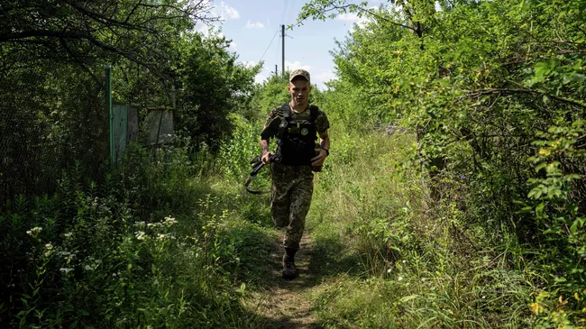 Украинский военный