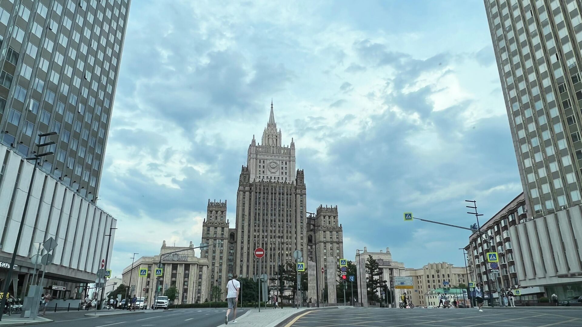 Здание Министерства иностранных дел РФ в Москве - РИА Новости, 1920, 23.09.2022