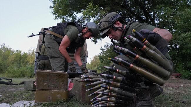 Военнослужащие ВСУ