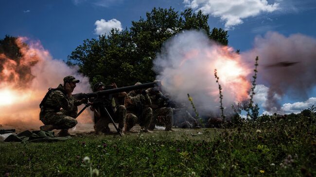 Украинские военнослужащие 