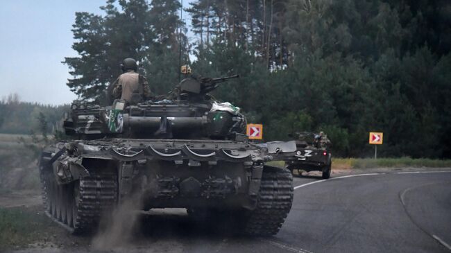 Военнослужащие ВС РФ на линии соприкосновения в Харьковской области