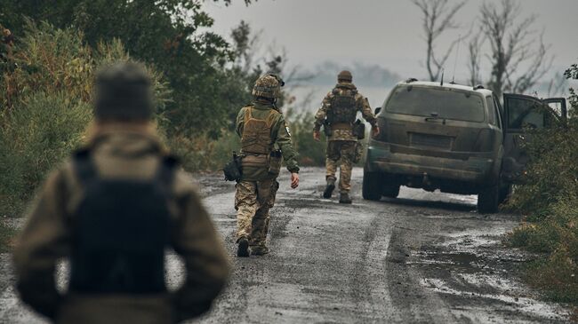 Военнослужащие ВСУ в Харьковской области