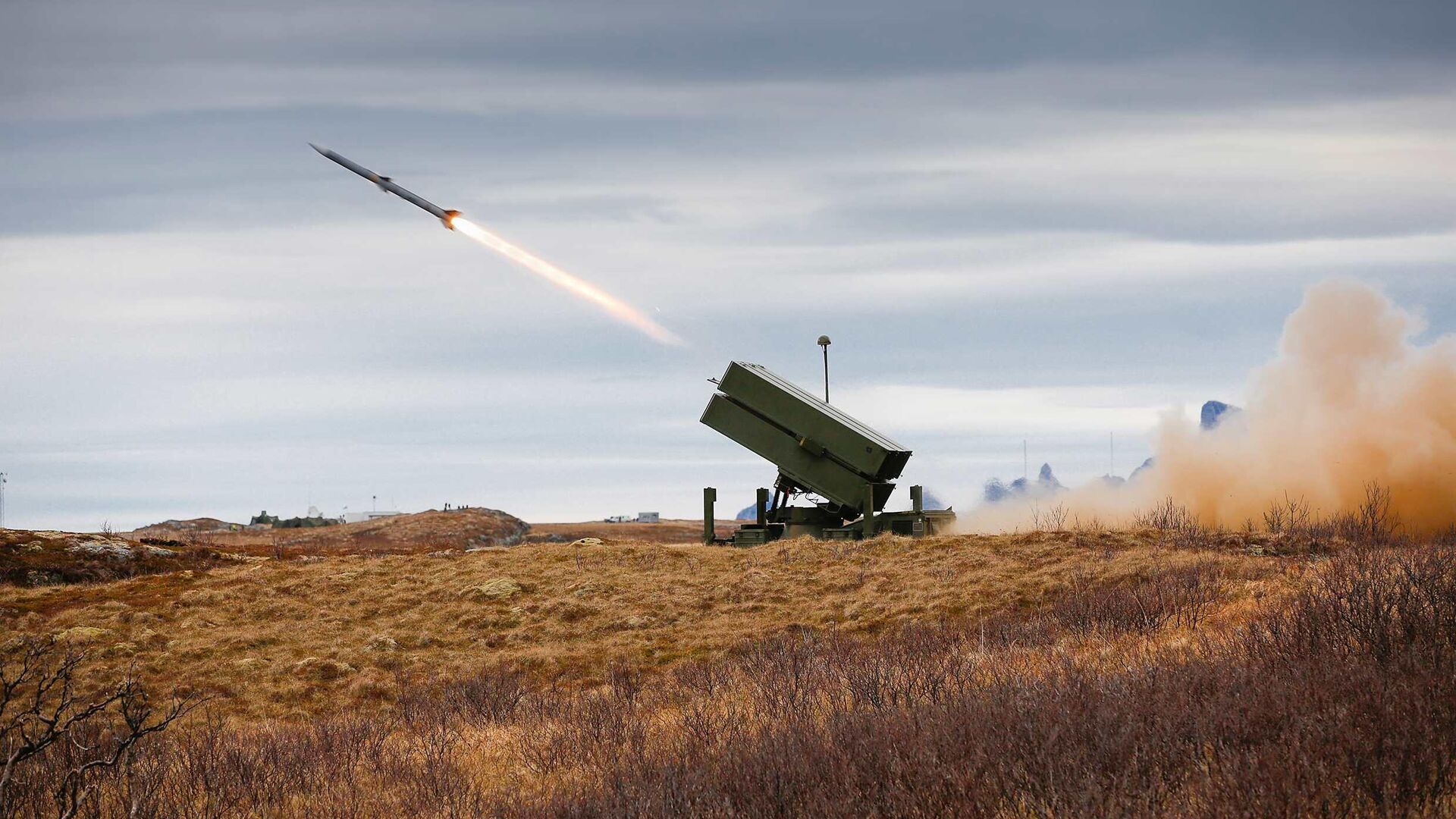 Передвижной  зенитный ракетный комплекс NASAMS - РИА Новости, 1920, 18.01.2024