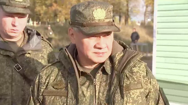 Министр обороны России Сергей Шойгу