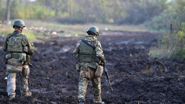 Бойцы НМ ЛНР в зоне проведения специальной военной операции 