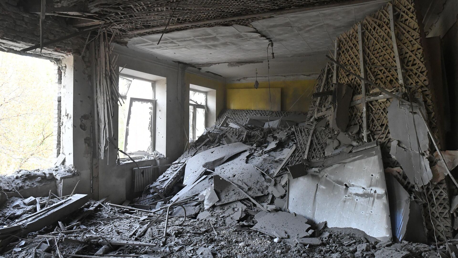 Последствия обстрела ВСУ (Архивное фото) - РИА Новости, 1920, 15.07.2023