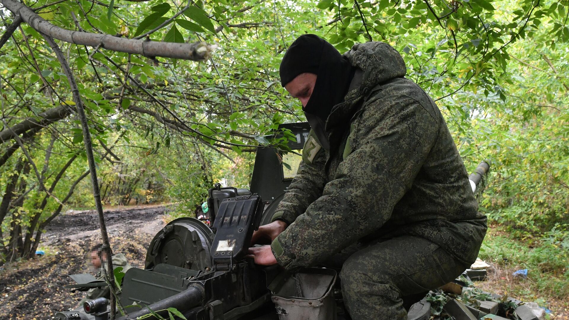 Военнослужащий РФ под Донецком - РИА Новости, 1920, 28.07.2023