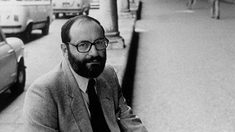 Итальянский писатель и философ Умберто Эко