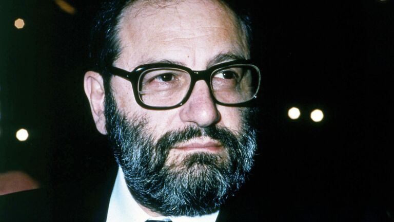 Итальянский писатель и философ Умберто Эко