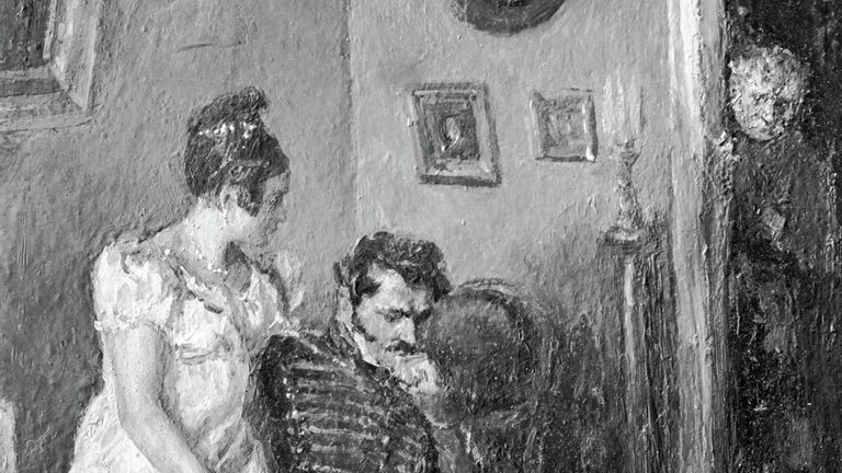 Репродукция иллюстрации к произведению А. С. Пушкина Повести Белкина