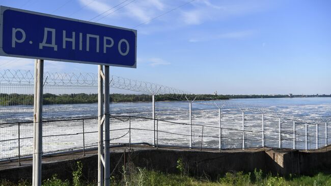 Каховская ГЭС имени П. С. Непорожнего в Херсонской области