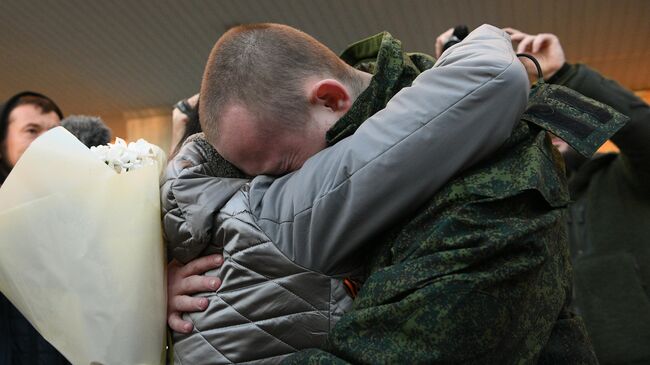 Военнослужащий, освобожденный из украинского плена