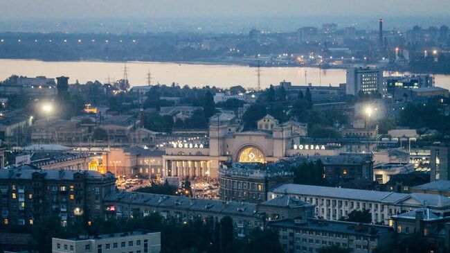 Город Днепропетровск, Украина. Архивное фото