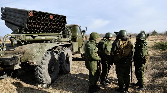 Российские военнослужащие в зоне СВО. Архивное фото