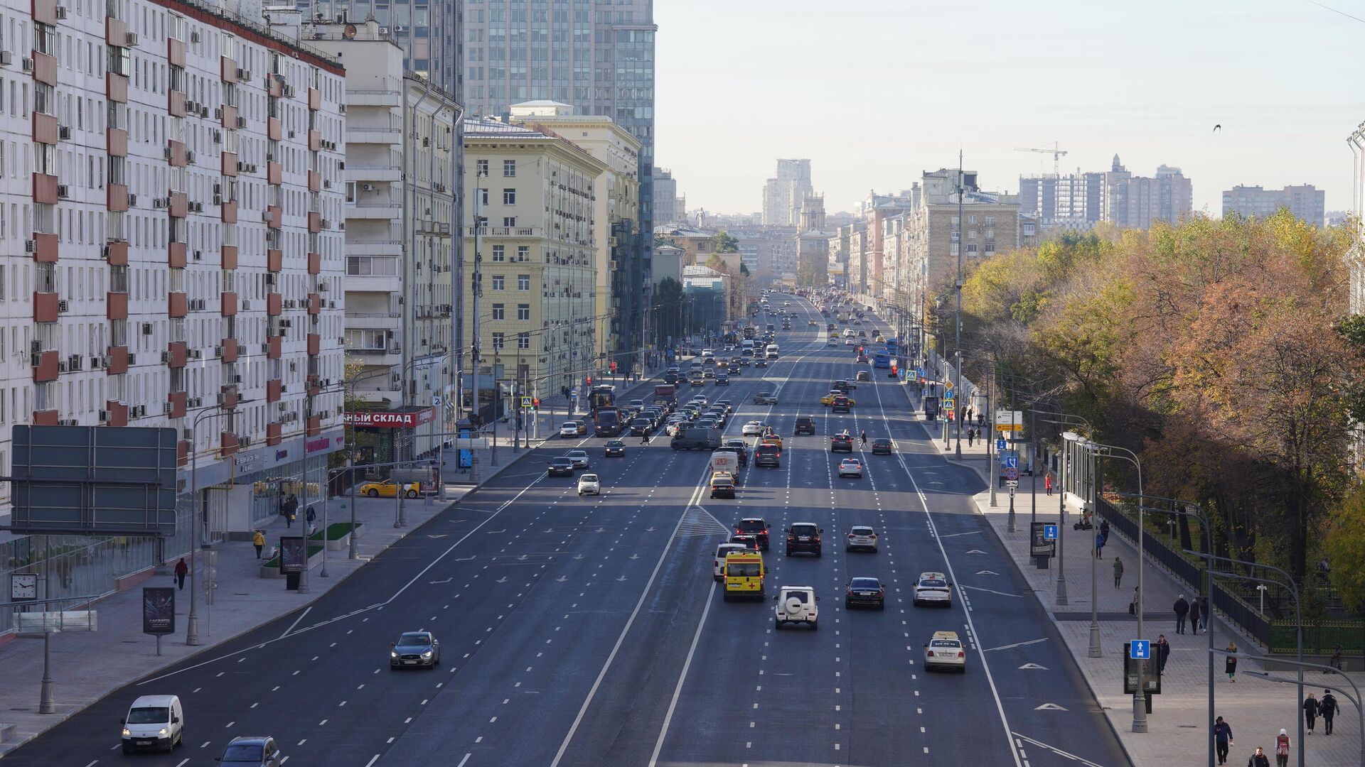 Ленинский проспект - РИА Новости, 1920, 03.04.2023