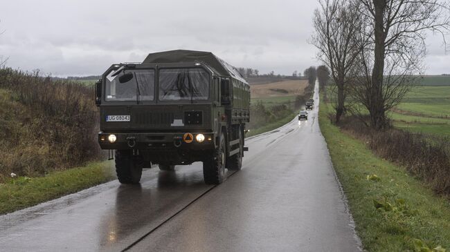 Военный автомобиль Польши