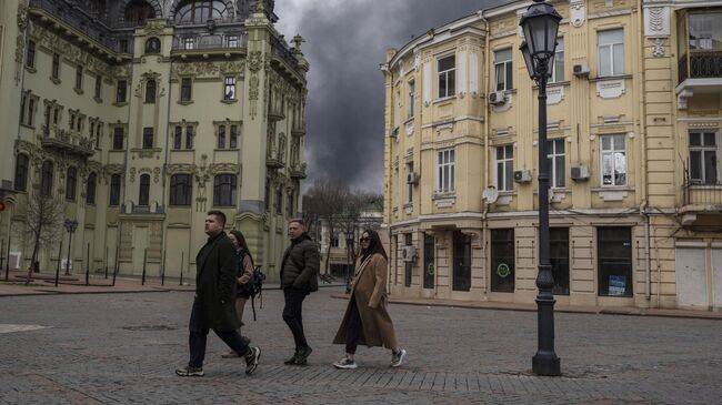 Дым в Одессе