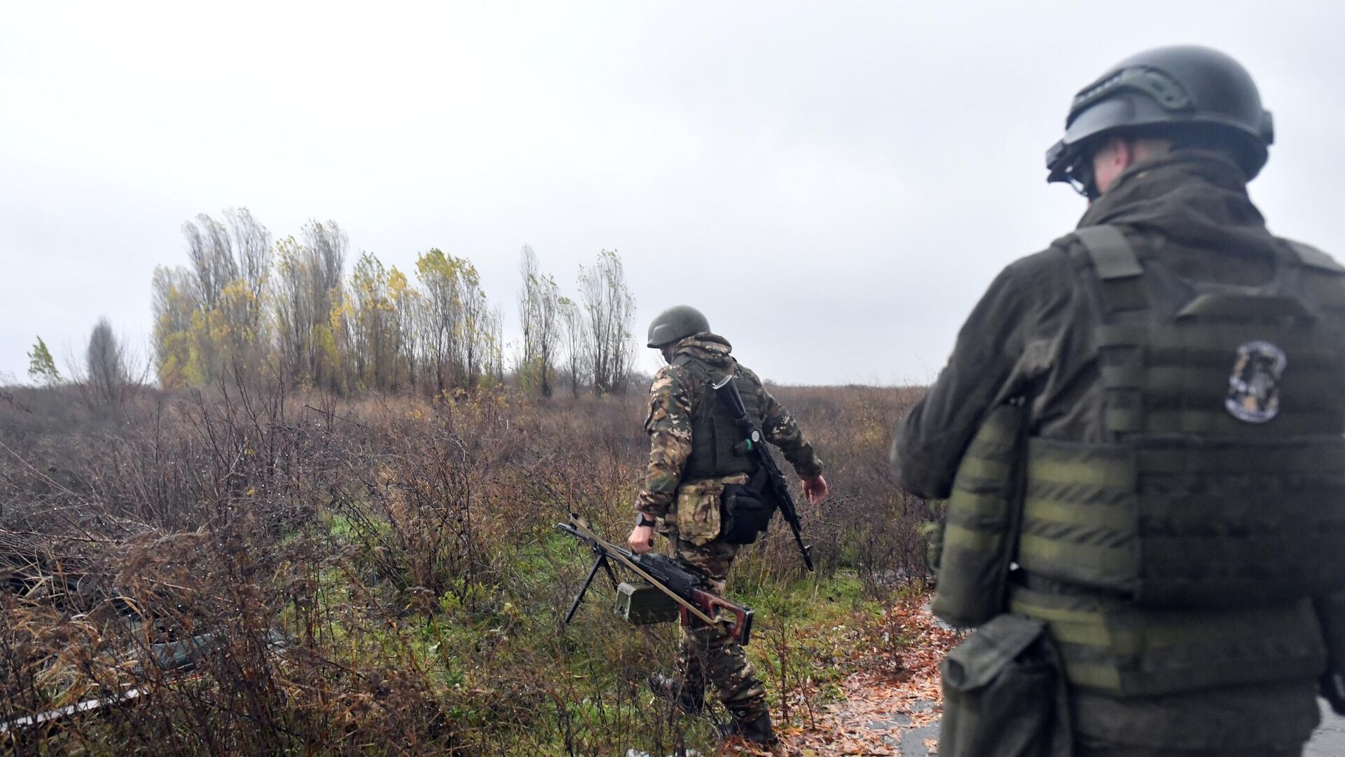 Российские военнослужащие на позициях на Запорожском направлении. Архивное фото - РИА Новости, 1920, 30.11.2022