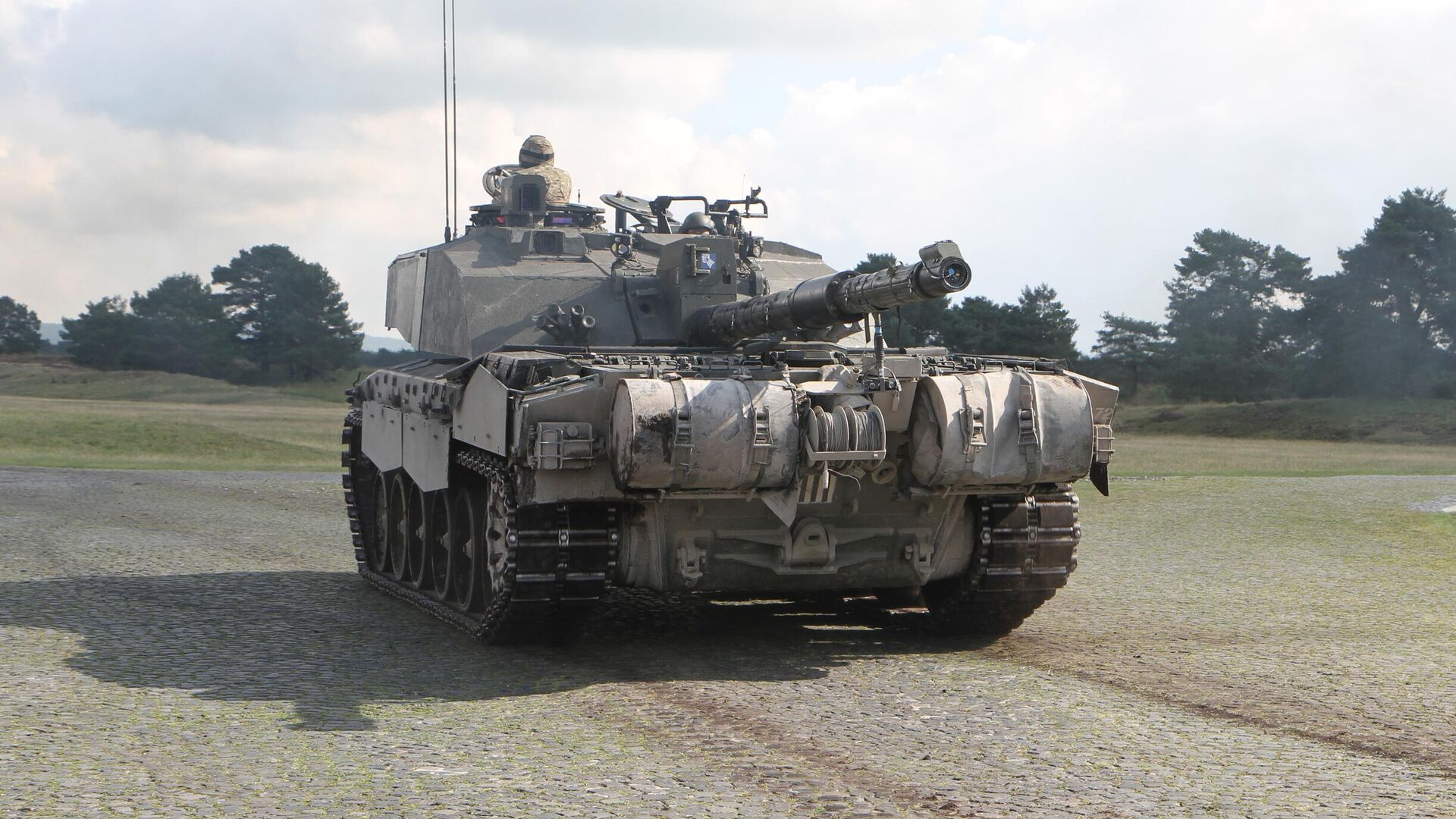 Основной боевой танк сухопутных войск Великобритании Challenger 2 - РИА Новости, 1920, 14.01.2023