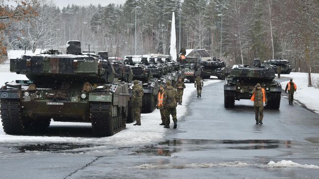 Немецкие танки Leopard 2