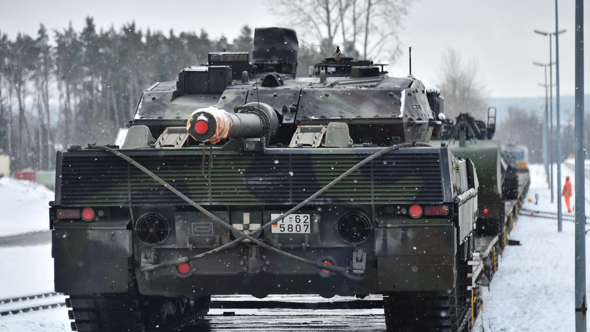 Танки Leopard 2 - РИА Новости, 1920, 25.01.2023