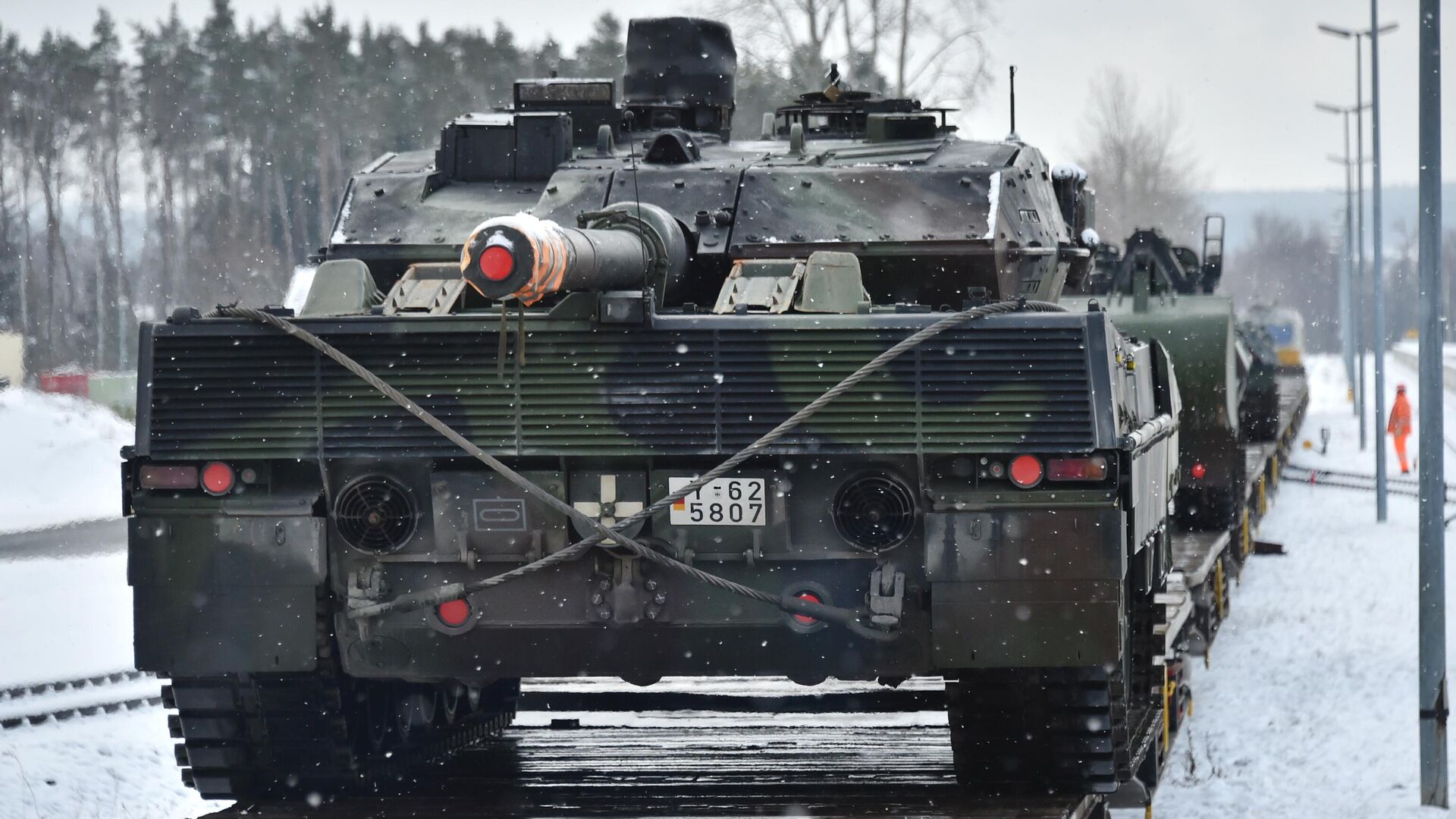 Немецкие танки Leopard 2 - РИА Новости, 1920, 20.01.2023